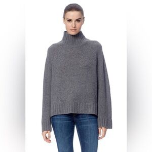 360 cashmere Margaret sweater heather grey